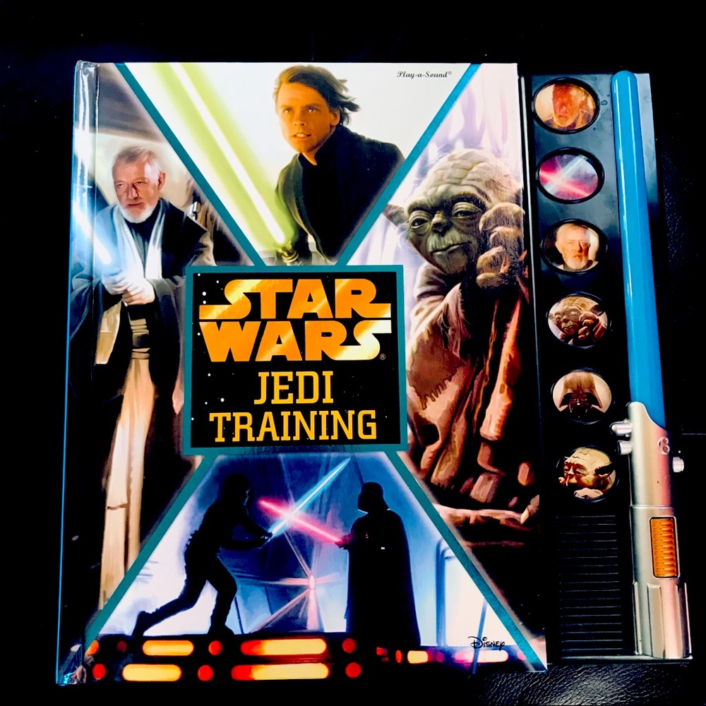Star Wars Jedi Training Play a Sound Hard Cover